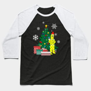 Spotty Around The Christmas Tree SuperTed Baseball T-Shirt